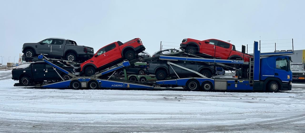 Transport aut osobowych w warunkach zimowych