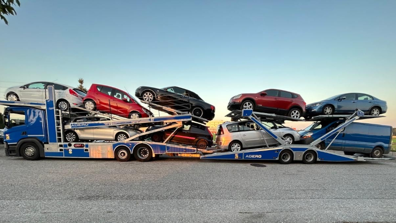 Transport pojazdów używanych